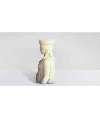 Bougie Caryatide Demi-Buste en Cire d’Abeille 5 —  Décoration Luxury | Maison Imperiale