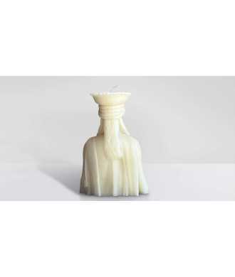 Bougie Caryatide Demi-Buste en Cire d’Abeille 6 —  Décoration Luxury | Maison Imperiale