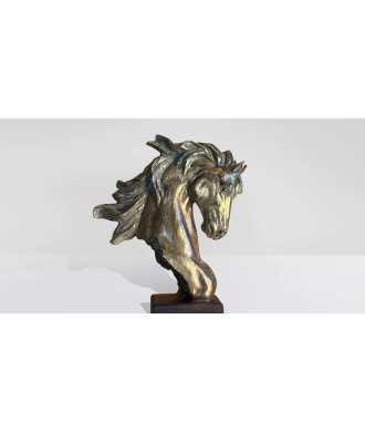 Scultura testa di cavallo 8 — Decorazione Luxury | Maison Imperiale