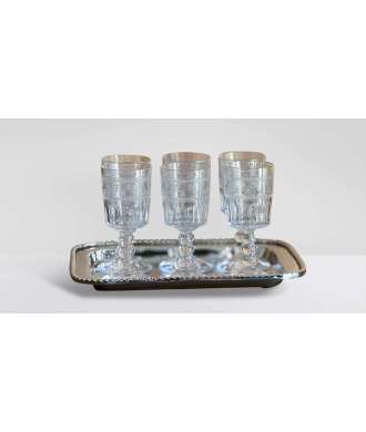 Rectangular Silver Decorative Tray 2 —  Decoration Luxury | Maison Imperiale