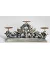 Chandelier baroque triple Or antique