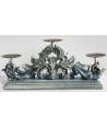 Chandelier baroque triple Or antique