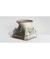 Capital candleholder Antique gold