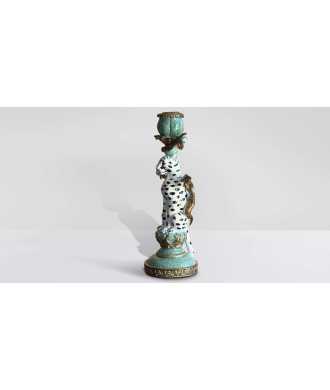 Green Beige & Gold Leopard Candle Holder 7 —  Decoration Luxury | Maison Imperiale