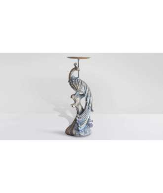 Antique Peacock Candle Holder 4 —  Decoration Luxury | Maison Imperiale