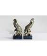 Pair of parrots Antique Gold, Brown