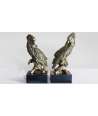 Pair of parrots Antique Gold, Brown