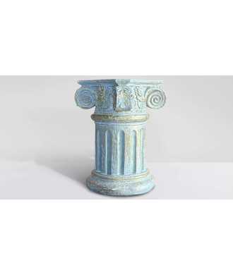 Colonne Décorative Vert & Or 6 —  Décoration Luxury | Maison Imperiale